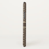 Goldene Blume des Lebensmusters Case-Mate iPhone Hülle (Hinten/Rechts)