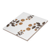 Goldene Blume Fliese (Seite)