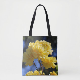 Goldene Blume Hübsche Rose Niedliches Foto Tasche