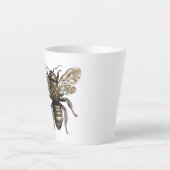 Goldene Blume Milchtasse (Vorderseite)