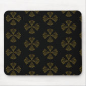 Goldene Blume Mousepad (Vorne)