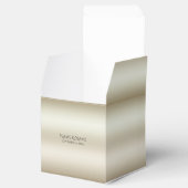 Goldene Blume - Red Gemstone Gevor Box Geschenkschachtel (Geöffnet)