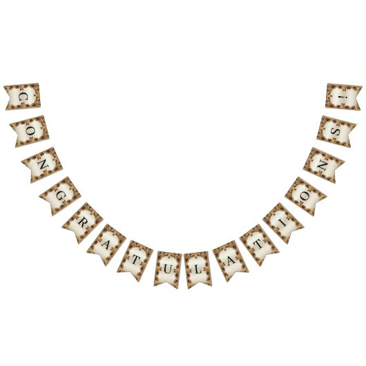 Goldene Blume - Rote Edelsteinjagd Wimpelkette (Alle)