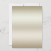 Goldene Blume Roter Gemstone Splendor Save the Dat Save The Date (Rückseite)