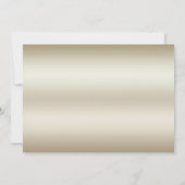 Goldene Blume Roter Gemstone Splendor Save the Dat Save The Date (Rückseite)