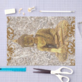 Goldene Blume Seidenpapier (Handwerk)