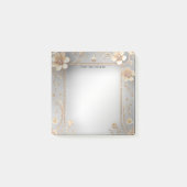 Goldene Blume Stellen Sie Notizen (Vorderseite)