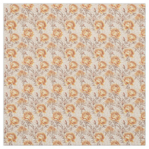 Goldene Blume Stoff