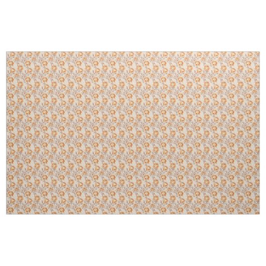 Goldene Blume Stoff (Fat Quarter (45,7 x 55,9 cm))