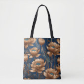 Goldene Blume Tasche (Vorderseite)