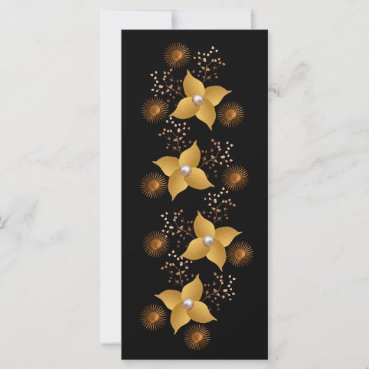 Goldene Blumen (Vorderseite)