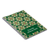 Goldene Blumen Notizblock (Rechte Seite)
