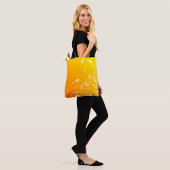 Goldene Blumen-Tasche Tasche