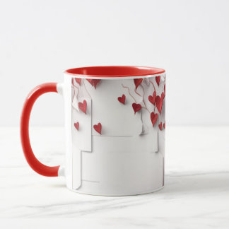 Goldene Blumen-Tasse für den täglichen Gebrauch Tasse