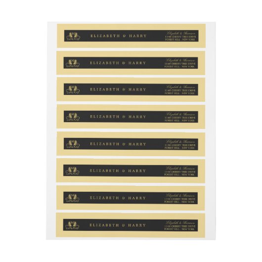 Goldene Blumenverkleidung (Bogen)