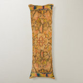 Goldene Blüte  Seitenschläferkissen (Vorderseite Vertikal)