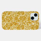 Goldene Blüten Case-Mate iPhone Hülle (Rückseite (Horizontal))