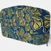 Goldene Blüten Eleganz Waschbeutel