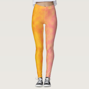 Goldene Blüten-Mirage Leggings
