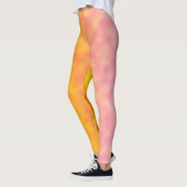 Goldene Blüten-Mirage Leggings (Links)