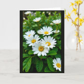 Goldene Blüten Muttertagskarte Karte (Gelbe Blume)