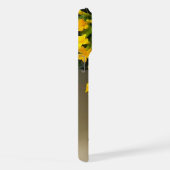 Goldene Blüten-Schönheit iPhone Hülle (Rechte Seite)