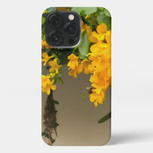 Goldene Blüten-Schönheit iPhone 13 Pro Hülle