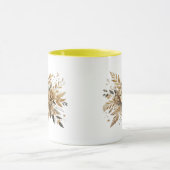 goldene Blüten Tasse (Zentrum)