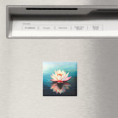 Goldene Blütenstille Magnet (In Situ (Geschirrspüler))