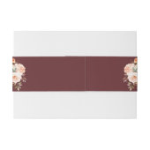 Goldene Blütenzeit Einladungsbanderole (Rückseitenbeispiel)