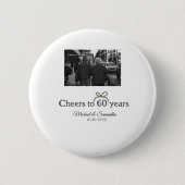 Goldene Bogen zum 60-jährigen Jubiläum Button (Vorderseite)