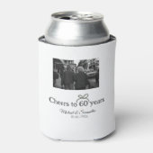 Goldene Bogen zum 60-jährigen Jubiläum Dosenkühler (Kanne Vorderseite)