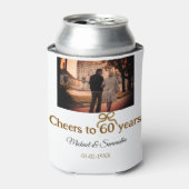 Goldene Bogen zum 60-jährigen Jubiläum Dosenkühler (Kanne Vorderseite)