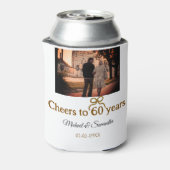 Goldene Bogen zum 60-jährigen Jubiläum Dosenkühler (Kanne Rückseite)