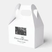 Goldene Bogen zum 60-jährigen Jubiläum Geschenkschachtel (Rückseite)