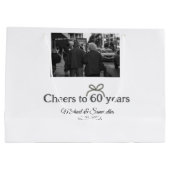 Goldene Bogen zum 60-jährigen Jubiläum Große Geschenktüte (Rückseite)