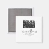 Goldene Bogen zum 60-jährigen Jubiläum Magnet (Vorderseite/Rückseite)