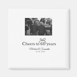 Goldene Bogen zum 60-jährigen Jubiläum Magnet