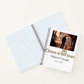 Goldene Bogen zum 60-jährigen Jubiläum Notizblock (Innenseite)