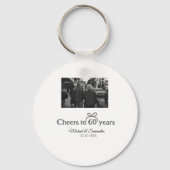 Goldene Bogen zum 60-jährigen Jubiläum Schlüsselanhänger (Rückseite)