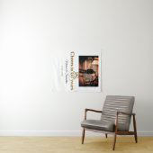 Goldene Bogen zum 60-jährigen Jubiläum Wandteppich (Beispiel (Horizontal))