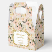 Goldene Boho Gastgeschenk Hochzeit Box Keepsakes Geschenkschachtel (Geöffnet)