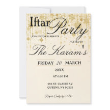 Goldene Boho-Minimalist-Moschee-Ramadan-Iftar-Part