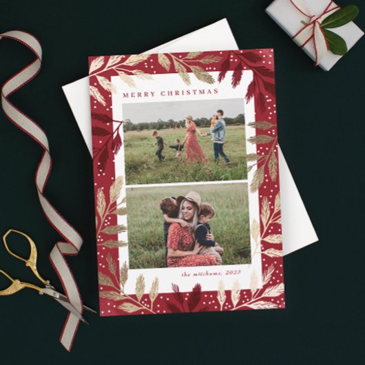 Goldene Branchen 2 Foto Weihnachten