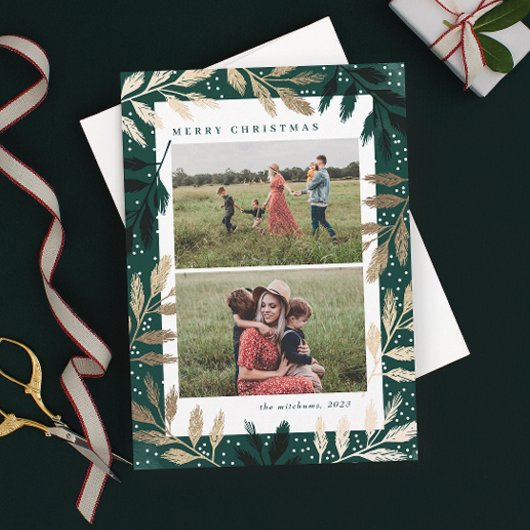 Goldene Branchen 2 Foto Weihnachten