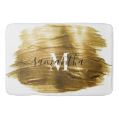 Goldene Brush Badematte (Vorderseite)