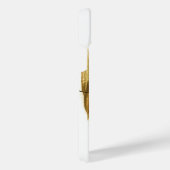 Goldene Brush iPhone Hülle (Rechte Seite)