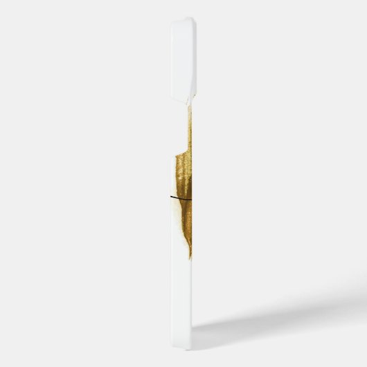 Goldene Brush iPhone Hülle (Rechte Seite)