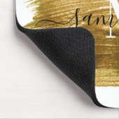 Goldene Brush Mousepad (Ecke)