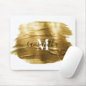 Goldene Brush Mousepad (Mit Mouse)